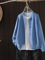 Luna | Cardigan Feminino com Botões