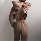 Marlowe | Conjunto de Jogging Feminino Oversize 2 Peças