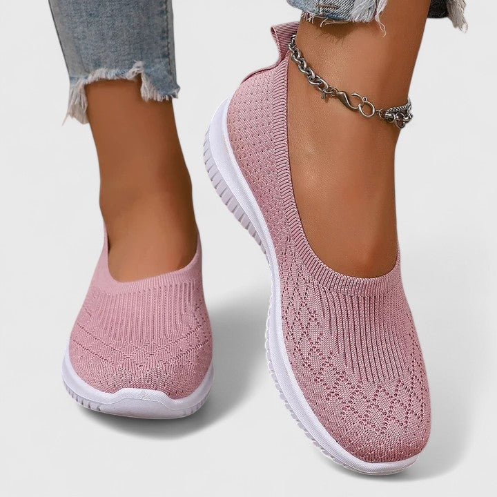 Lena | Sapatilhas Ortopédicas Slip-On Femininas