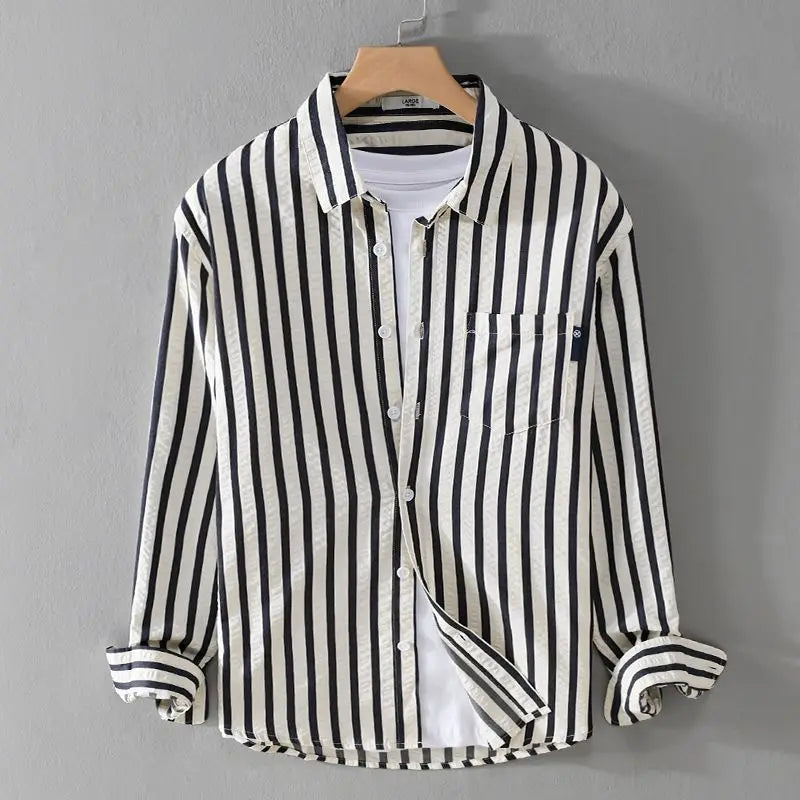 Talia | Homem Top Riscas Relaxed Fit