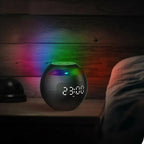 Giselle | Colunas Bluetooth com Relógio Digital | Despertador, Luz LED, para Quarto