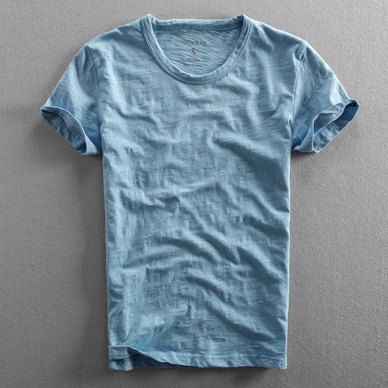 Jade | Homem Camiseta Algodão 100% Gola Redonda Manga Curta