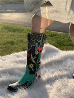 Jade | Mulher Botas Cowboy