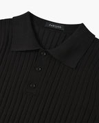 Homem Polo Tricot Algodão Canelado
