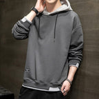 Aria | Homem Hoodie Bicolor com Bolso Canguru