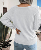 Reva | Camisola Feminina Algodão Torcido com Botões