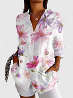 Solveig | Blusa Feminina Estampa Colorida Conforto