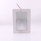 Jolie | Luz de Parede LED Embutida | Sensor de Movimento, Painel Perfurado | 3W