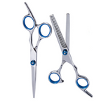 Tessa | Kit de Corte de Cabelo Profissional | 10 Peças, Tesouras Aço Inox, Uso Doméstico