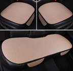 Yasmin | Capas de Assento para Carro | Conjunto 3 Peças, Antiderrapante, Efeito Massagem