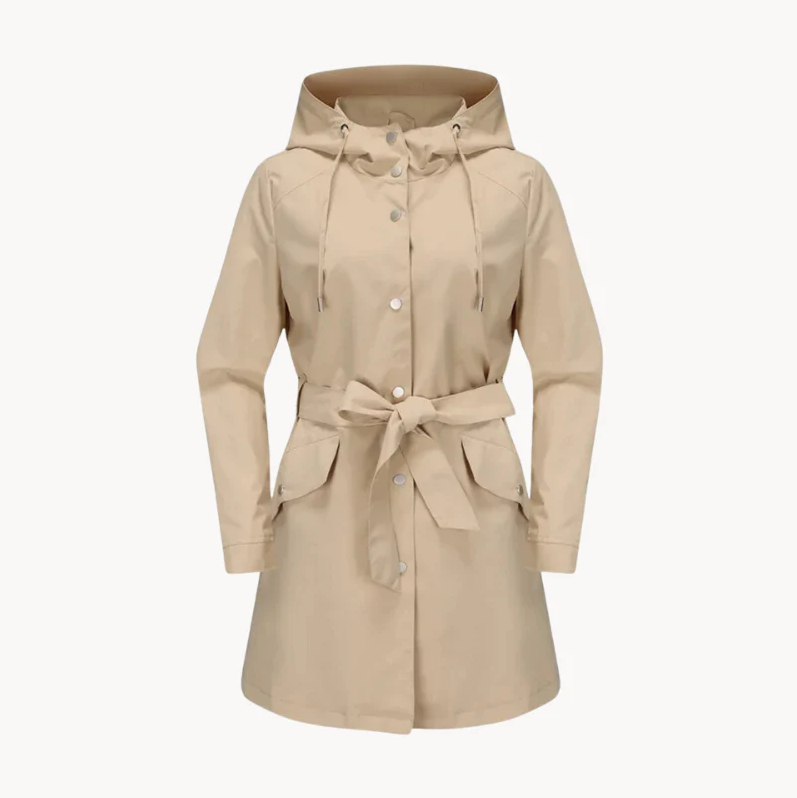 Roupa feminina urbana moderna com estética minimalista de cidade