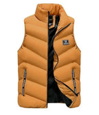 Marlow | Colete Masculino Puffer Acolchoado com Gola Alta