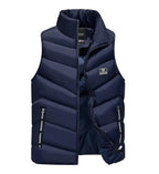Marlow | Colete Masculino Puffer Acolchoado com Gola Alta