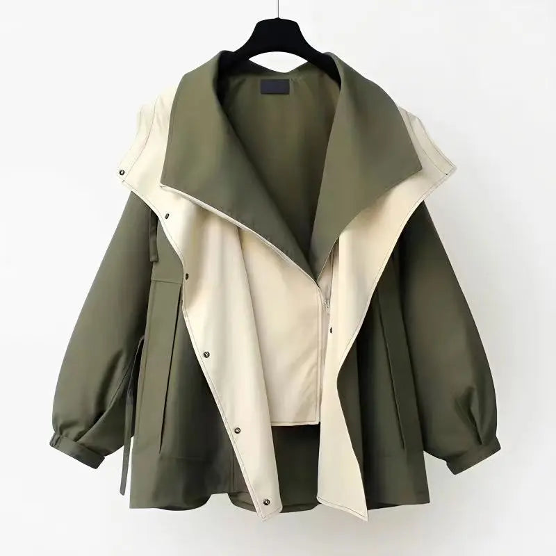 Aria | Mulher Blusão com Capuz Patchwork