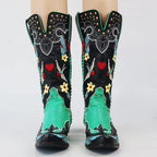 Jade | Mulher Botas Cowboy