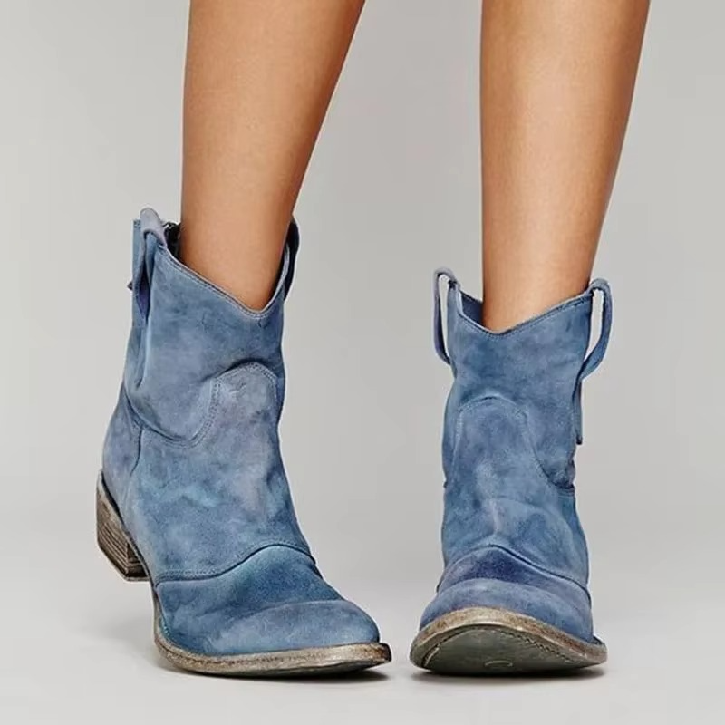 Botas Country Mulher | Bico Fino, Salto Baixo