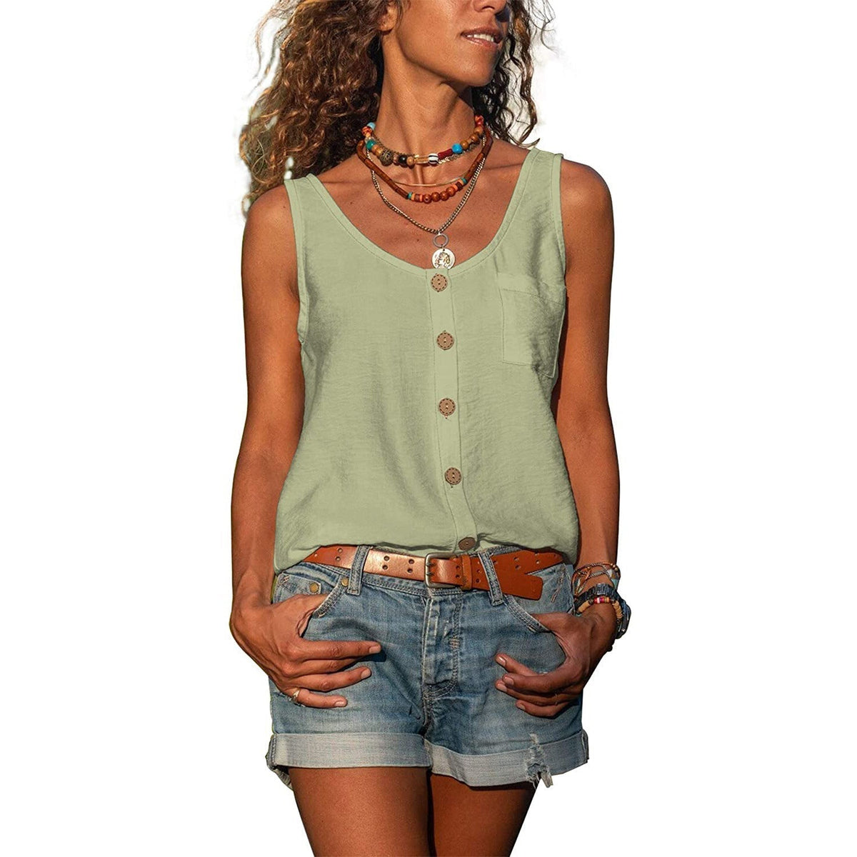 Dahlia | Mulher Tank Top Slim