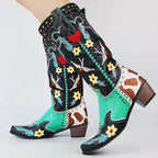 Jade | Mulher Botas Cowboy