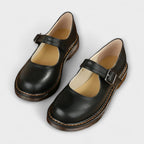 Zelda | Sapatos Mary Jane Femininos Bico Redondo com Fivela