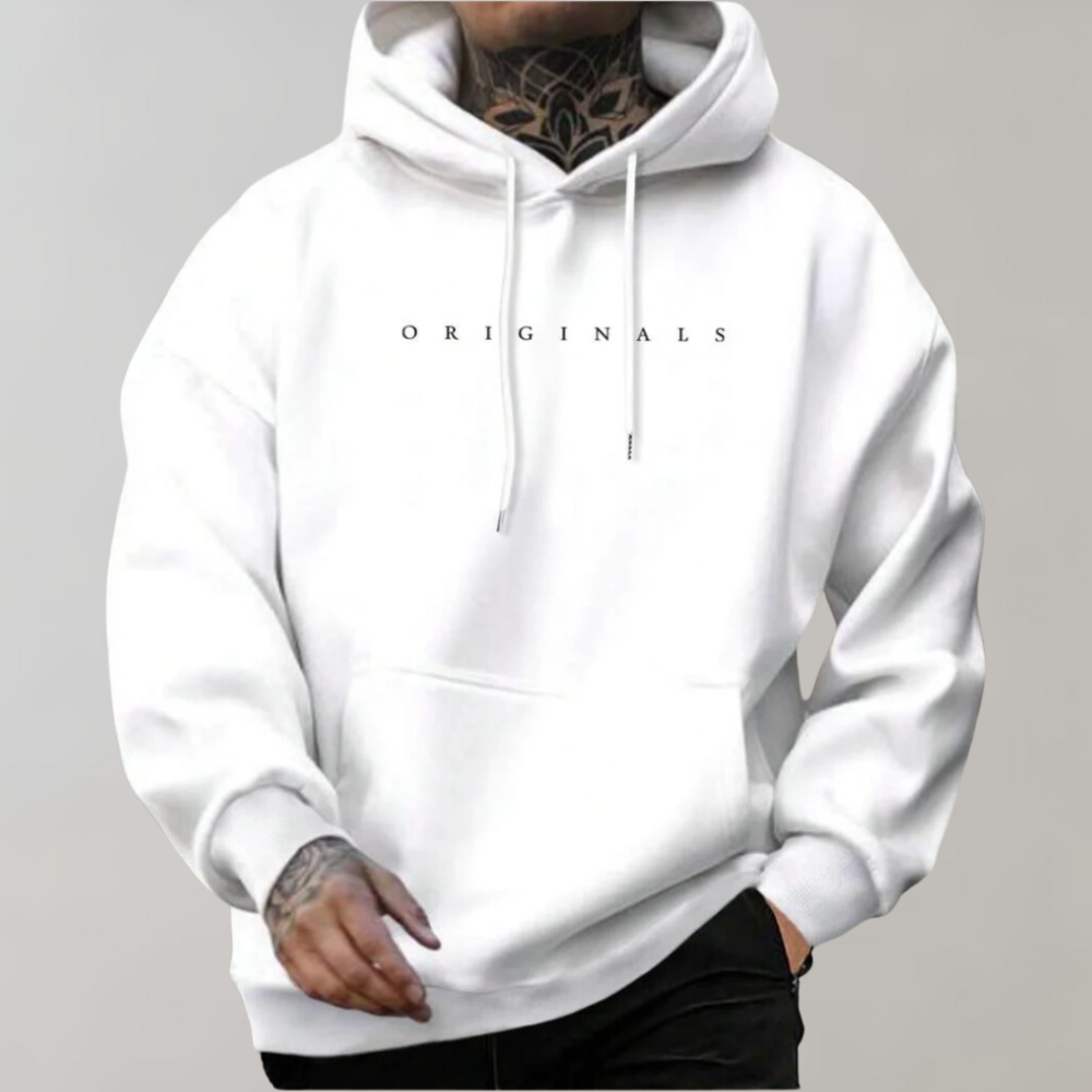 Lena | Homem Hoodie Oversized com Bolso Canguru