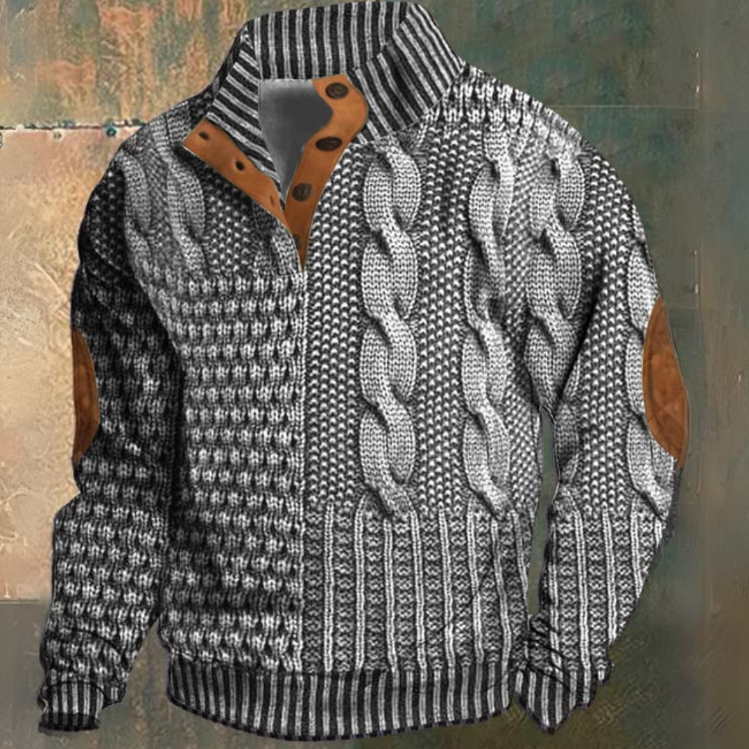 Maren | Homem Camisola Quente Tricot