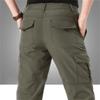 Esme | Calças Cargo Táticas Masculinas Impermeáveis Perna Reta