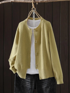 Luna | Cardigan Feminino com Botões