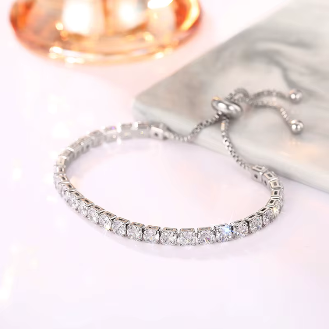 Yvaine | Pulseira de Ténis Ajustável