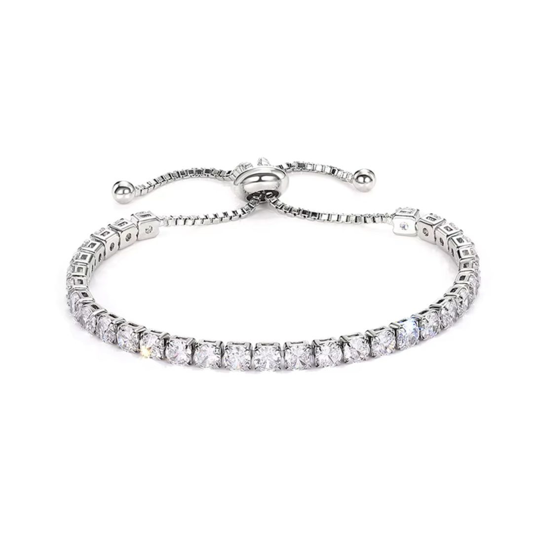 Yvaine | Pulseira de Ténis Ajustável