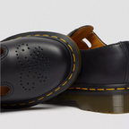 Sapatos de Verão Sandálias Mary Jane Couro Dupla Fivela Femininos