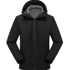 Jaqueta Impermeável Homem | Softshell Respirável, Proteção Chuva