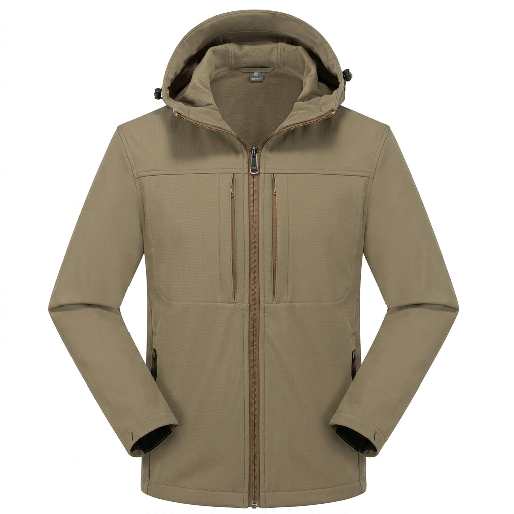 Jaqueta Impermeável Homem | Softshell Respirável, Proteção Chuva
