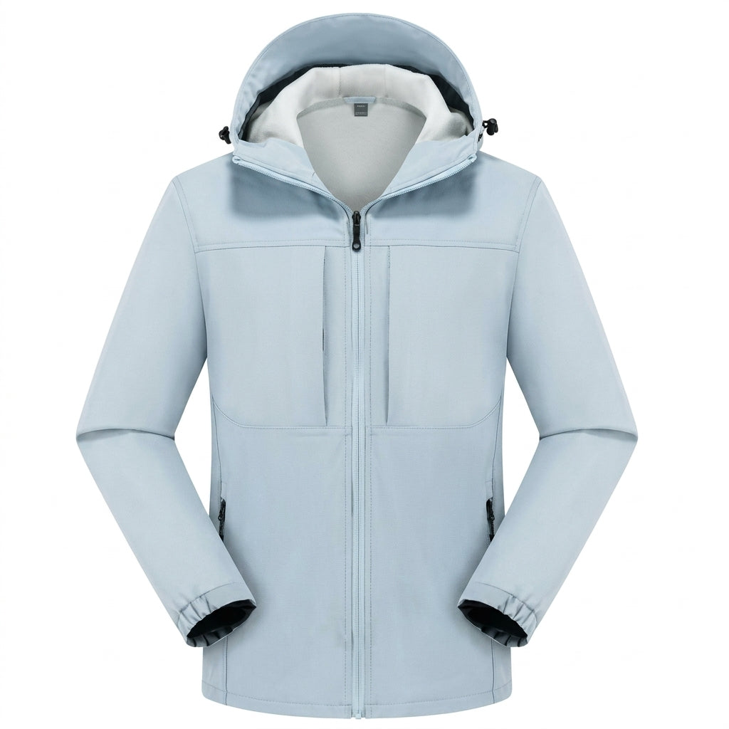 Jaqueta Impermeável Homem | Softshell Respirável, Proteção Chuva
