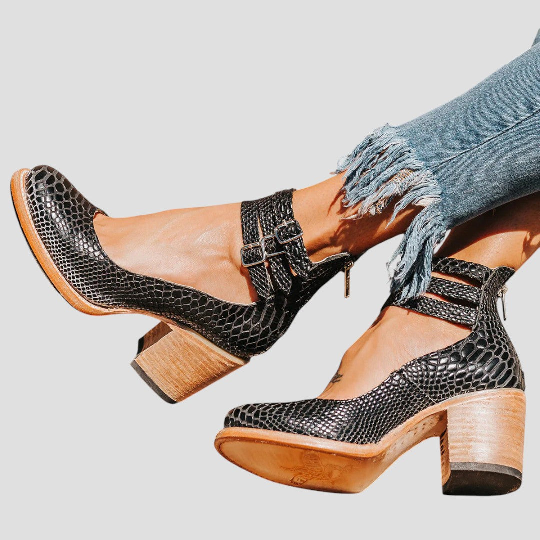 Botas femininas confortáveis sola plana cano curto estilo elegante