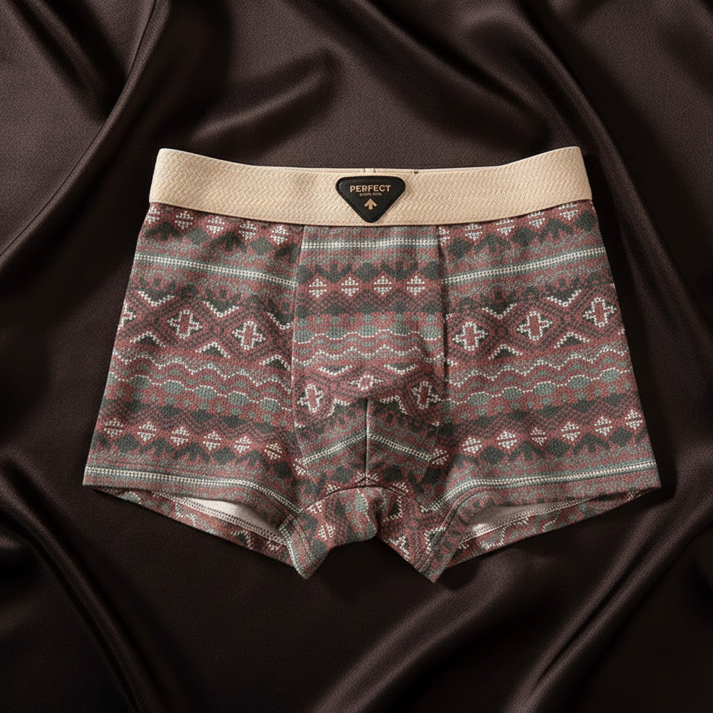 Sorrel | Homem Cuecas Boxer Algodão Orgânico Retro