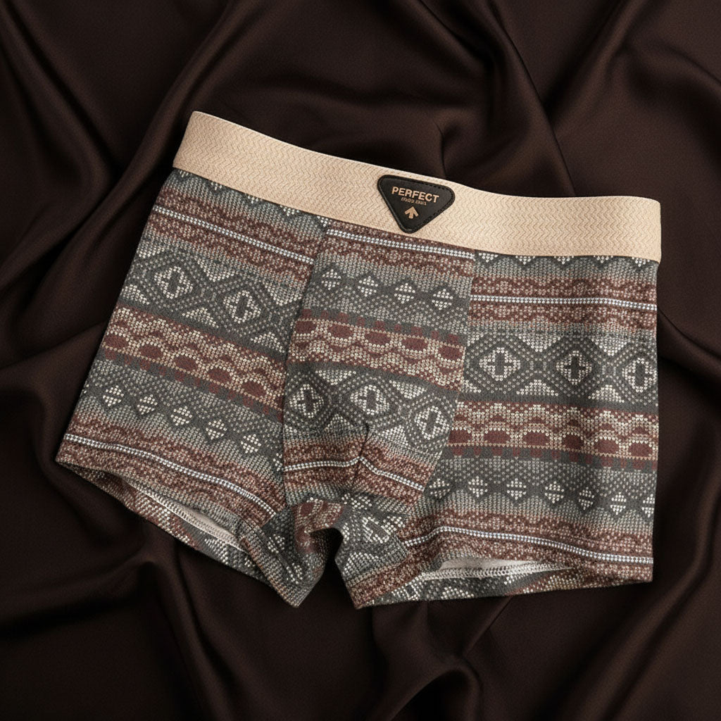 Sorrel | Homem Cuecas Boxer Algodão Orgânico Retro