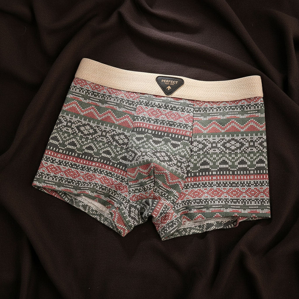 Sorrel | Homem Cuecas Boxer Algodão Orgânico Retro