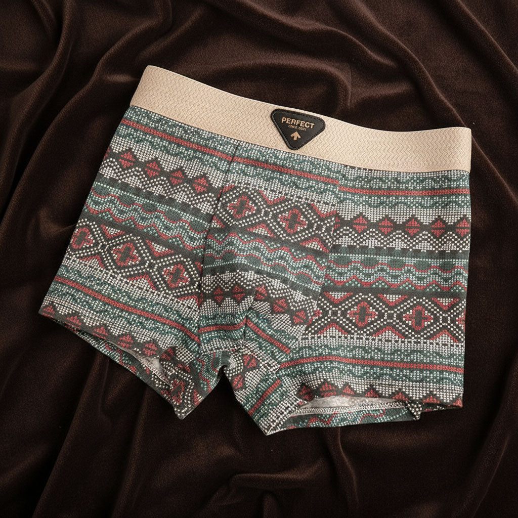 Sorrel | Homem Cuecas Boxer Algodão Orgânico Retro