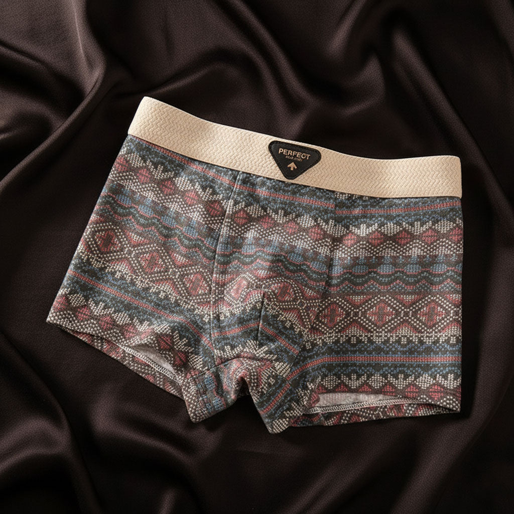 Sorrel | Homem Cuecas Boxer Algodão Orgânico Retro