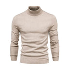 Calla | Homem Camisola Canelada Gola Alta Quente
