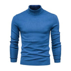 Calla | Homem Camisola Canelada Gola Alta Quente