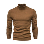 Calla | Homem Camisola Canelada Gola Alta Quente