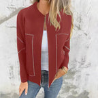 Wren | Casaco Feminino com Fecho de Correr Impermeável Forrado