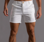 Calções Homem Tailored | Casual, Algodão Twill