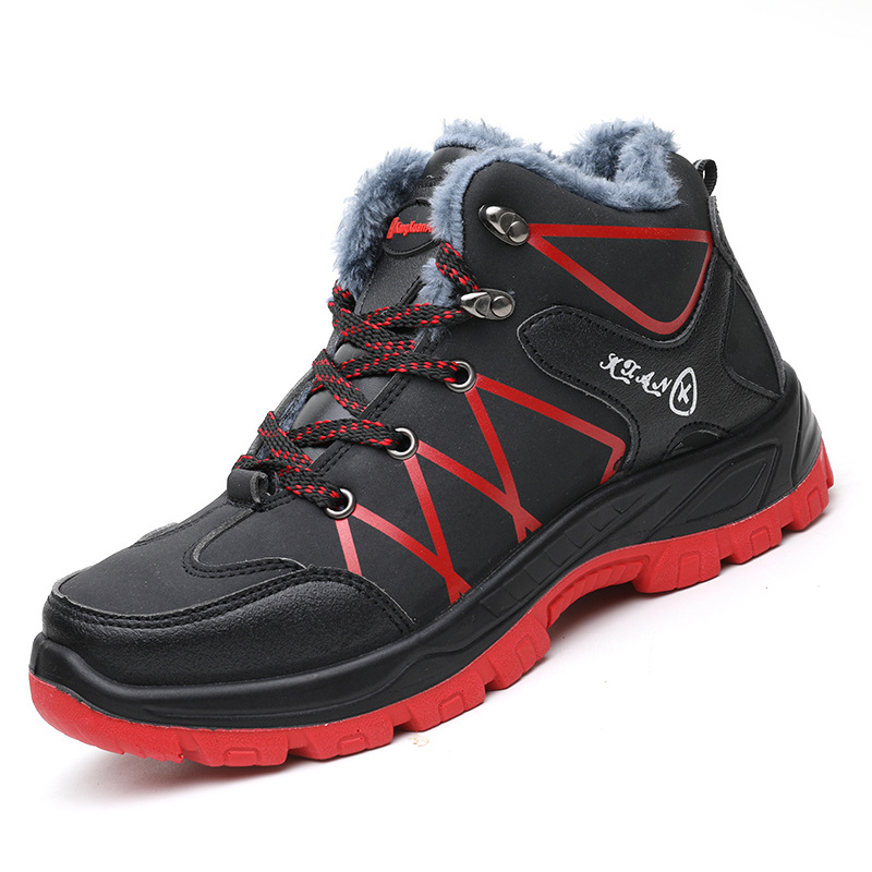 Lyra | Sapatos de Segurança Biqueira de Aço Impermeável Antiderrapante Inverno