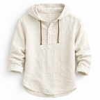 Aria | Camisa Linho com Capuz Relaxed Fit