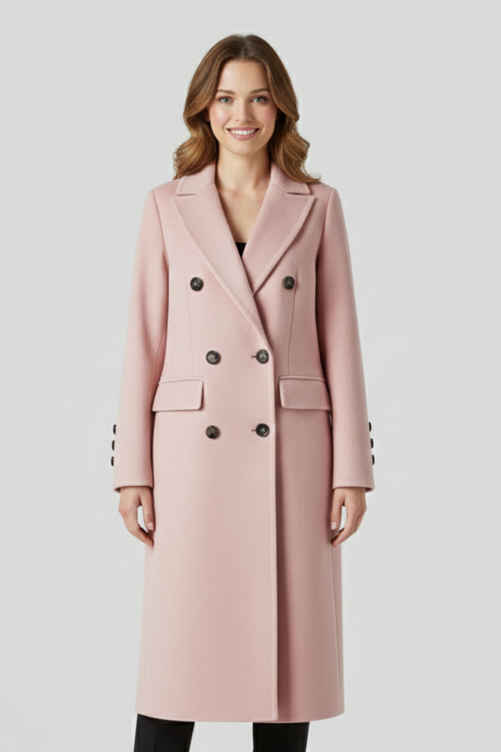 Roupa feminina urbana moderna com estética minimalista de cidade