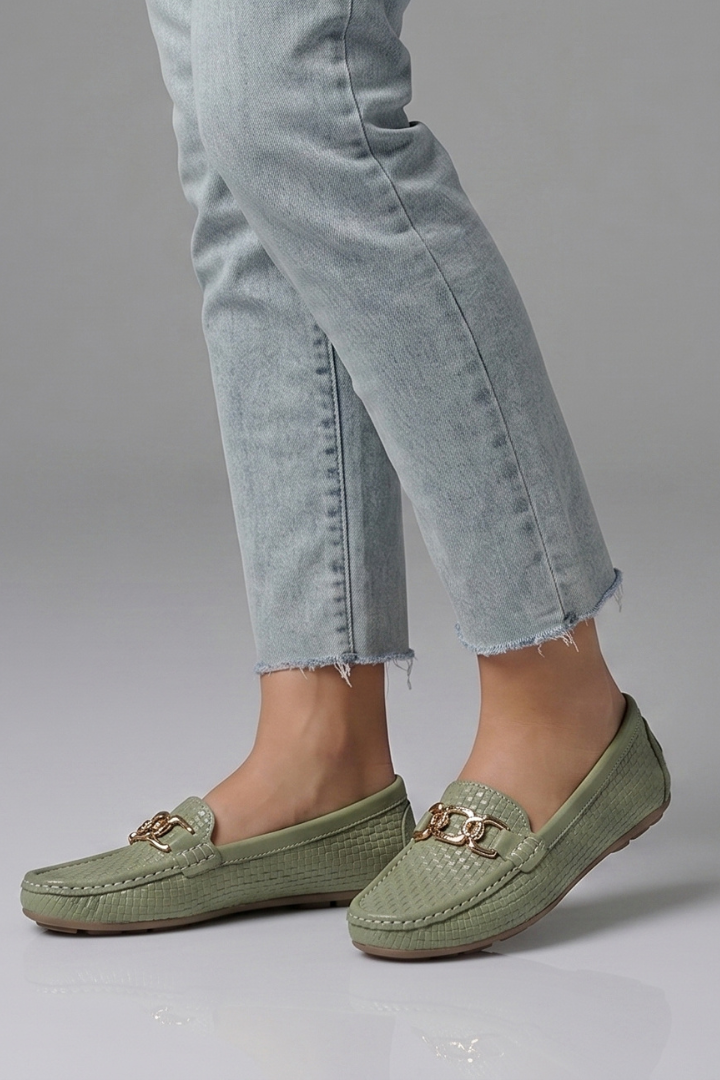 Linnea | Mocassins Femininos Bico Redondo Slip On