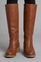 Delphine | Botas Ortopédicas Femininas Cano Médio Salto Bloco