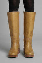 Delphine | Botas Ortopédicas Femininas Cano Médio Salto Bloco